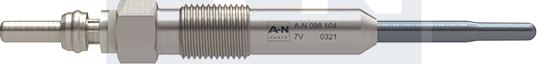 A-N PARTS A-N098104 - Kvēlsvece www.autospares.lv