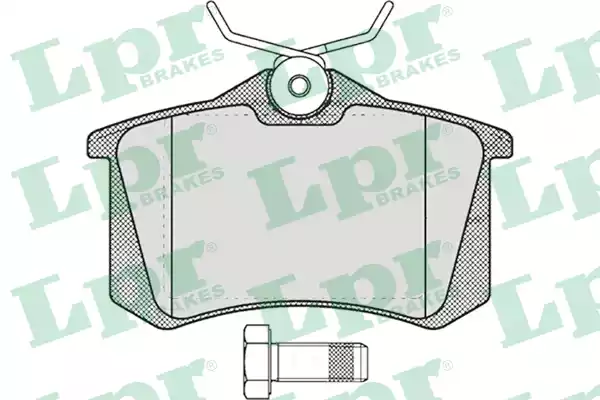 AP 05P634 - Brake Pad Set, disc brake www.autospares.lv