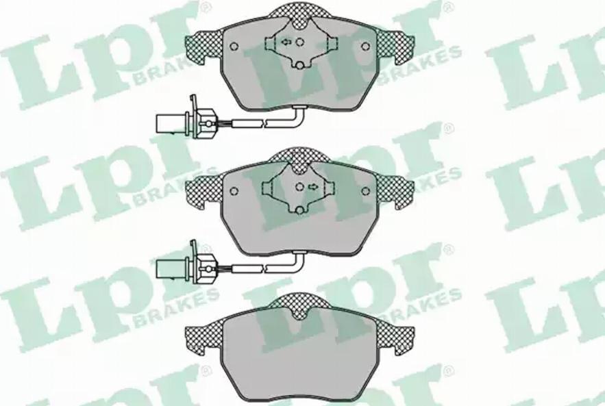 AP 05P1119 - Тормозные колодки, дисковые, комплект www.autospares.lv