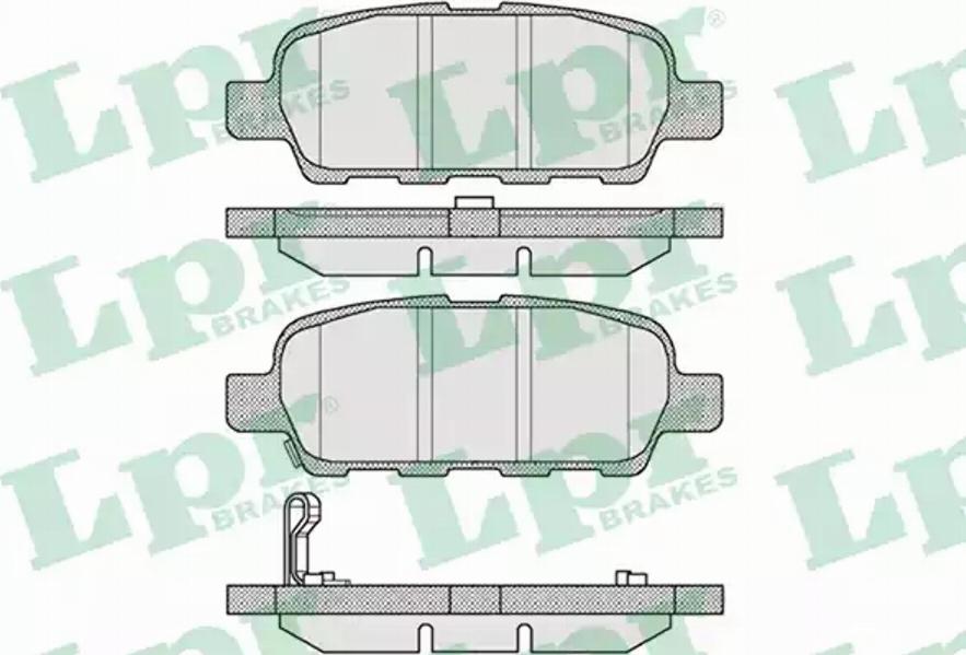 AP 05P857 - Bremžu uzliku kompl., Disku bremzes www.autospares.lv