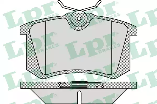 AP 05P868 - Brake Pad Set, disc brake www.autospares.lv