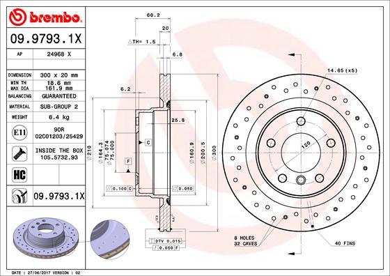 AP 24968 X - Bremžu diski autospares.lv