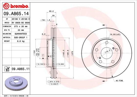 AP 25196 E - Bremžu diski autospares.lv