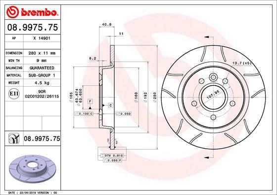 AP X 14901 - Brake Disc www.autospares.lv