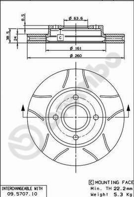 AP X 24439 - Bremžu diski www.autospares.lv