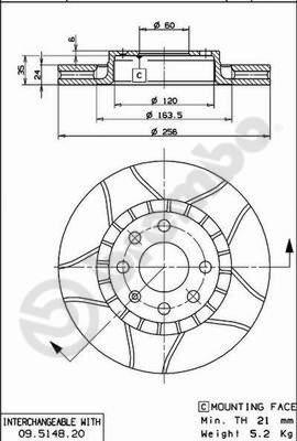 AP X 24695 - Bremžu diski autospares.lv