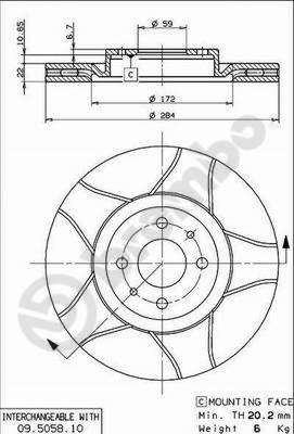 AP X 24273 - Bremžu diski autospares.lv