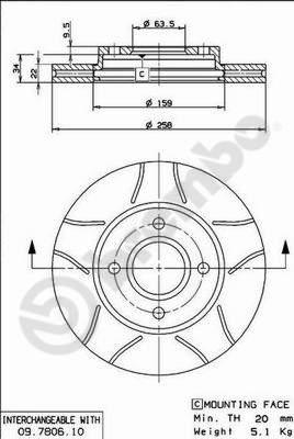 AP X 24760 - Brake Disc www.autospares.lv