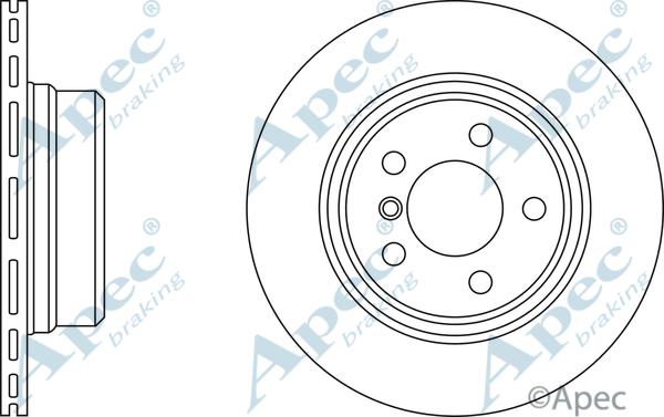 CAR DSK2462 - Bremžu diski autospares.lv