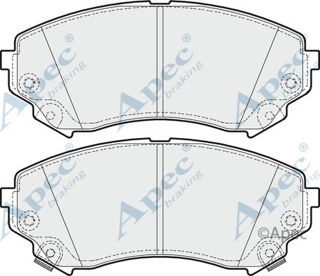 CAR SBB9882 - Bremžu uzliku kompl., Disku bremzes www.autospares.lv