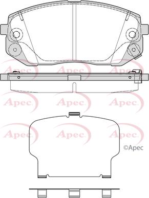 Hyundai 58101J9A15 - Bremžu uzliku kompl., Disku bremzes www.autospares.lv