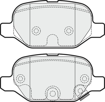 ATE 602783 - Bremžu uzliku kompl., Disku bremzes autospares.lv