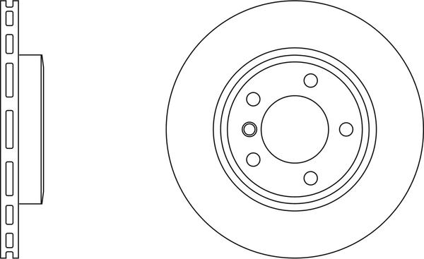 TRW DF4055 - Тормозной диск www.autospares.lv