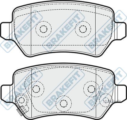 Girling 6135857 - Bremžu uzliku kompl., Disku bremzes autospares.lv