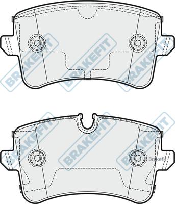 HELLA 8DB 355 016-161 - Bremžu uzliku kompl., Disku bremzes www.autospares.lv