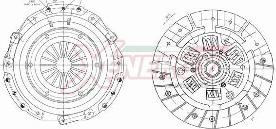 AP XENERGY VKVTA800301 - Sajūga komplekts www.autospares.lv