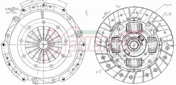 AP XENERGY VKVWA9032 - Sajūga komplekts www.autospares.lv