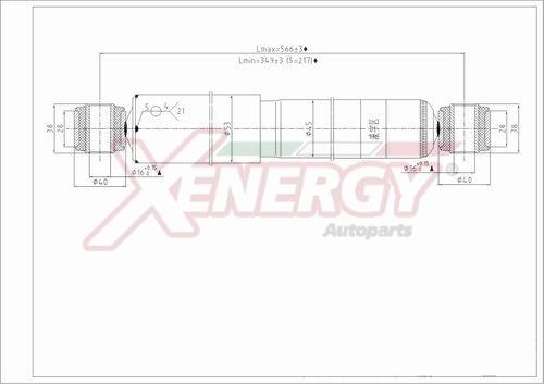 AP XENERGY X992515 - Amortizators www.autospares.lv