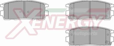 AP XENERGY X40996 - Bremžu uzliku kompl., Disku bremzes autospares.lv