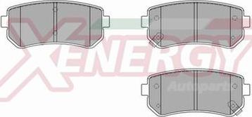 AP XENERGY X40985 - Bremžu uzliku kompl., Disku bremzes www.autospares.lv