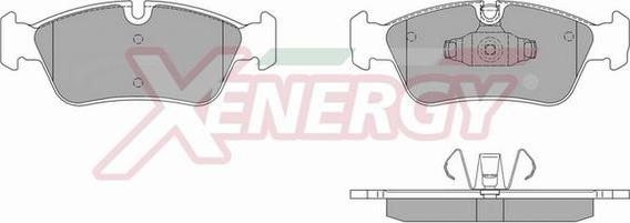 AP XENERGY X40931 - Bremžu uzliku kompl., Disku bremzes autospares.lv