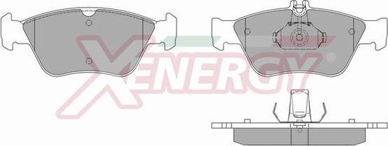 AP XENERGY X40631 - Bremžu uzliku kompl., Disku bremzes www.autospares.lv