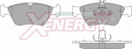 AP XENERGY X40632 - Bremžu uzliku kompl., Disku bremzes www.autospares.lv