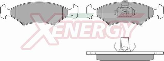 AP XENERGY X40102 - Bremžu uzliku kompl., Disku bremzes www.autospares.lv