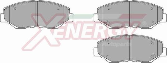 AP XENERGY X40867 - Brake Pad Set, disc brake www.autospares.lv