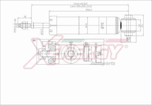 AP XENERGY X408344 - Amortizators autospares.lv