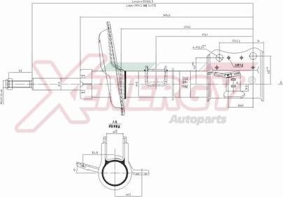 AP XENERGY X408333 - Amortizators autospares.lv