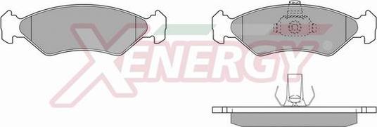 AP XENERGY X40357 - Bremžu uzliku kompl., Disku bremzes autospares.lv