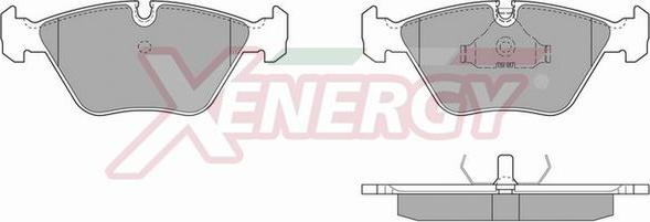 AP XENERGY X40309 - Bremžu uzliku kompl., Disku bremzes www.autospares.lv