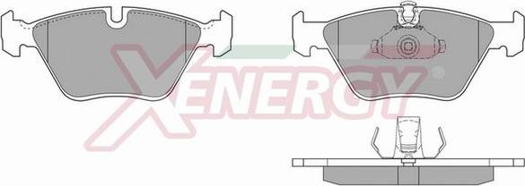 AP XENERGY X40311 - Bremžu uzliku kompl., Disku bremzes www.autospares.lv