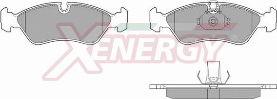 AP XENERGY X40384 - Bremžu uzliku kompl., Disku bremzes autospares.lv