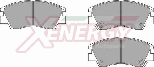 AP XENERGY X40372 - Brake Pad Set, disc brake www.autospares.lv