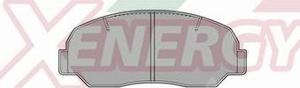 AP XENERGY X40292 - Brake Pad Set, disc brake www.autospares.lv