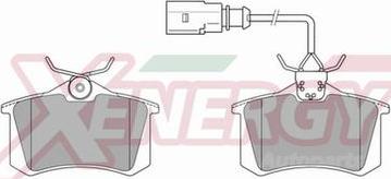 AP XENERGY X40275 - Bremžu uzliku kompl., Disku bremzes autospares.lv