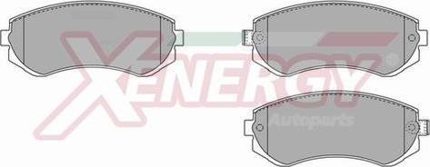 AP XENERGY X40760 - Bremžu uzliku kompl., Disku bremzes autospares.lv