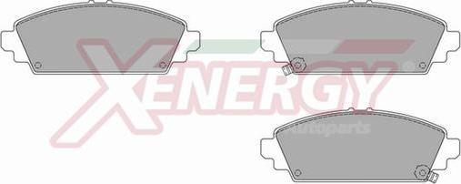 AP XENERGY X40768 - Bremžu uzliku kompl., Disku bremzes www.autospares.lv