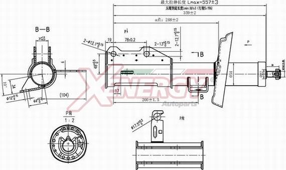 AP XENERGY X419339 - Amortizators autospares.lv