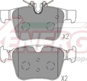 AP XENERGY X41288 - Bremžu uzliku kompl., Disku bremzes www.autospares.lv