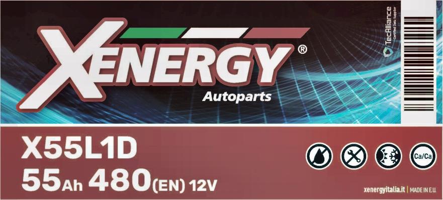 AP XENERGY X55L1D - Starter Battery www.autospares.lv