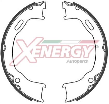 AP XENERGY X50444 - Bremžu loku komplekts www.autospares.lv