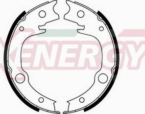 AP XENERGY X50484 - Brake Shoe Set, parking brake www.autospares.lv