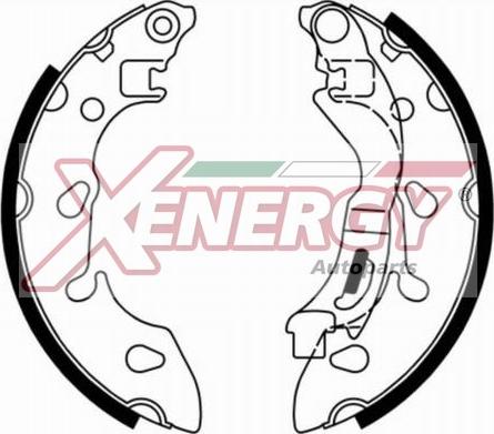 AP XENERGY X50644 - Bremžu loku komplekts autospares.lv