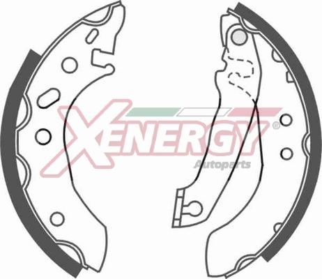 AP XENERGY X50174 - Bremžu loku komplekts autospares.lv