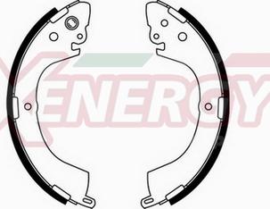 AP XENERGY X50343 - Bremžu loku komplekts www.autospares.lv