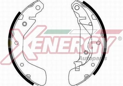 AP XENERGY X50382 - Bremžu loku komplekts www.autospares.lv