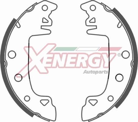 AP XENERGY X50217 - Bremžu loku komplekts autospares.lv